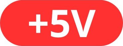+5V